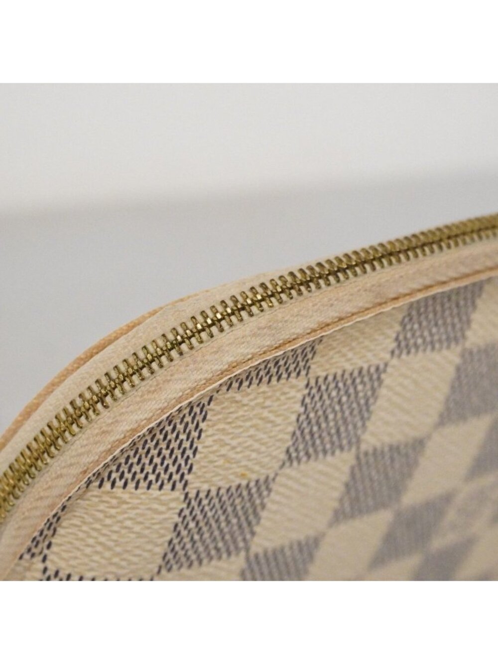Louis Vuitton Pouch Damier Azur Pochette Cosmetic White - Picture 7 of 10